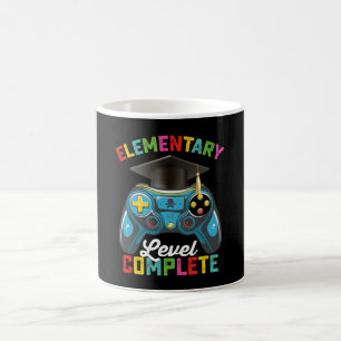 Mug Niveau élémentaire Complet Graduation Jeu Gamer