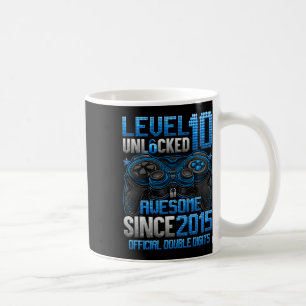 Mug Niveau officiel à deux chiffres Niveau 10 débloqué