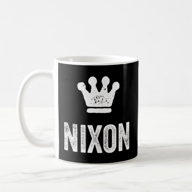 Mug Nixon Le Nom De La Couronne Du Roi Pour Appelé Nix (Gauche)