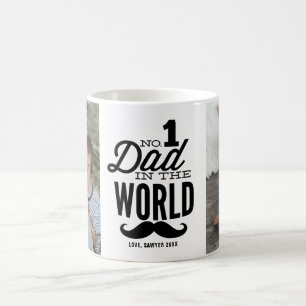 Mug No. 1 papa pendant la fête des pères de collage 