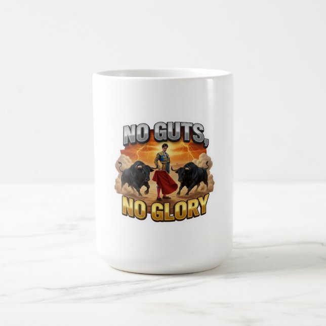 Mug No Guts, No Glory: Motivational & Success Mindset (Centre)