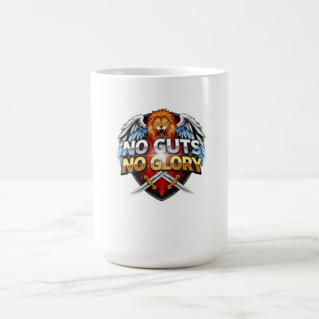 Mug No Guts, No Glory: Motivational & Success Mindset (Centre)