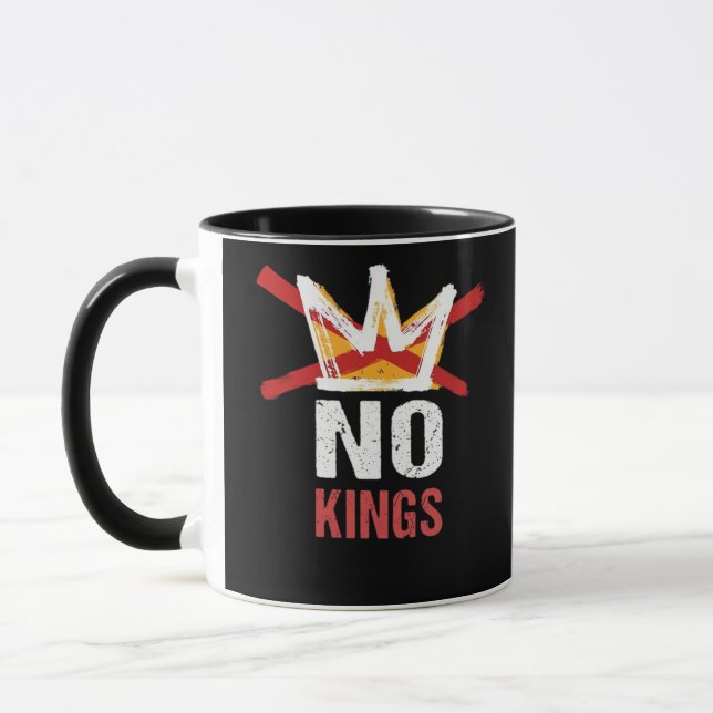 Mug No Kings Anti Vintage Graphic (Gauche)