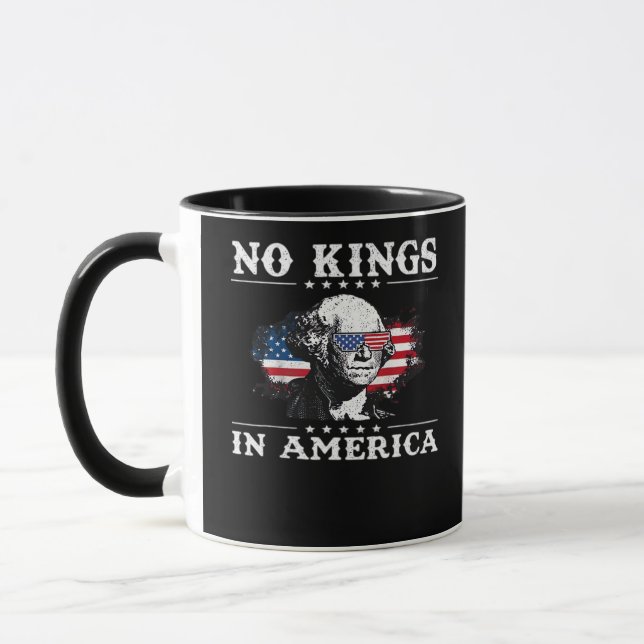 Mug No Kings In America Doge Classic Funny Meme (Gauche)