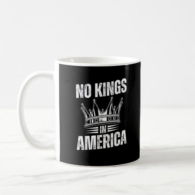 Mug No Kings In America United States Independence Vin (Gauche)