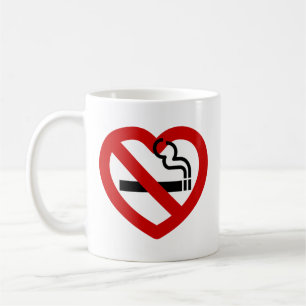 Mug No Love For Smoking Sign