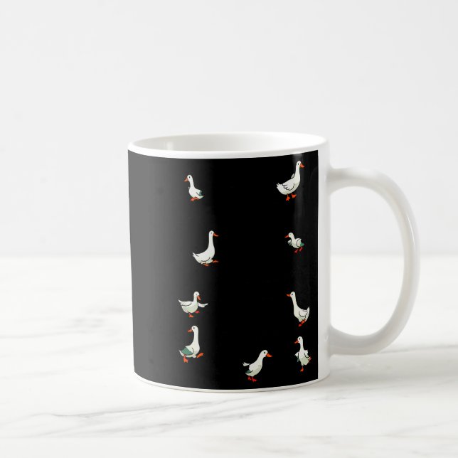 Mug No My Ducks Are Certainly Not In A Row Funny Duck  (Droite)