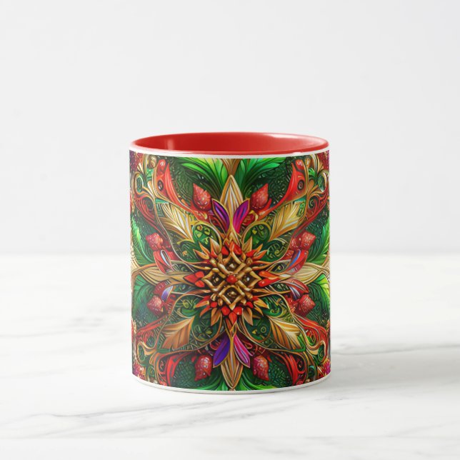 Mug NOËL ~ 3D ~ Multicolore ~ (Centre)
