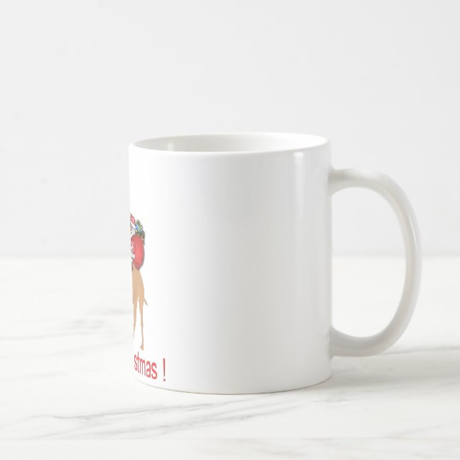 Mug Noël au chameau de la Journée avec Père Noël (Droite)