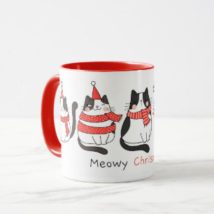 Mug Noël aux chats mignons