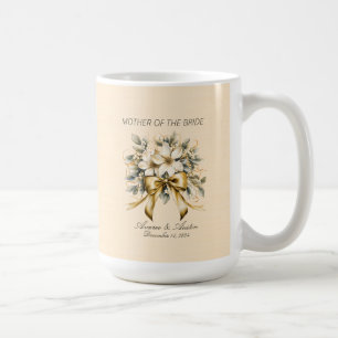 Mug Noël Blanc framboise Mère de la mariée