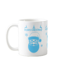 Noël bleu et blanc Joyeux Noël