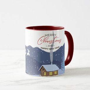 Mug Noël   Bonne année   cadeau Père Noël