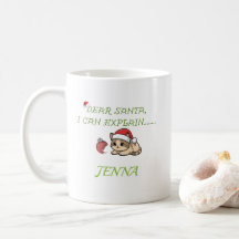 Noël Chat Mignon et Vilain