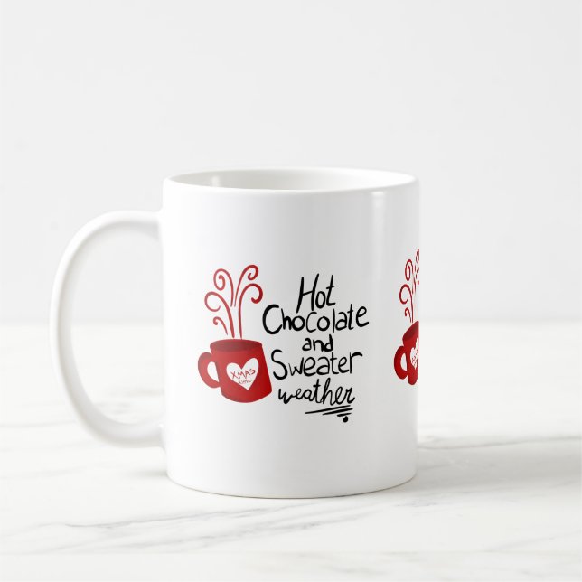 Mug Noël Chocolat chaud (Gauche)