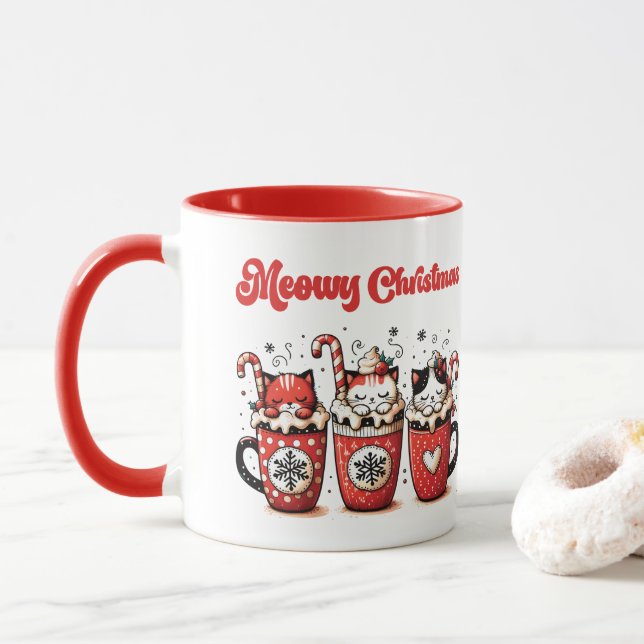Mug noël de la métropole (Avec donut)