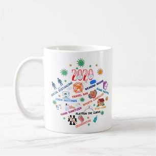 Mug Noël de la pandémie de 2020