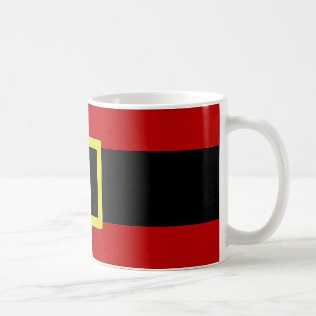 Mug Noël de Noël| Ceinture de Père Noël (Droite)