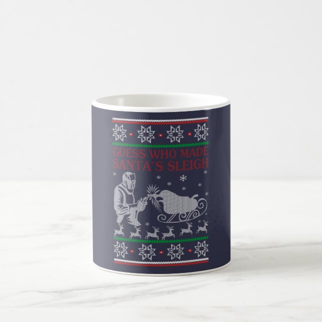 Mug Noël de soudeur (Centre)