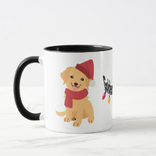 Mug Noël doré