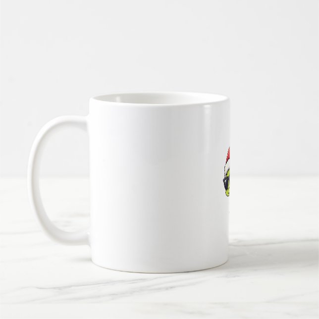 Mug Noël Dragonfly Santa Hat Funny Xmas Enfants (Gauche)