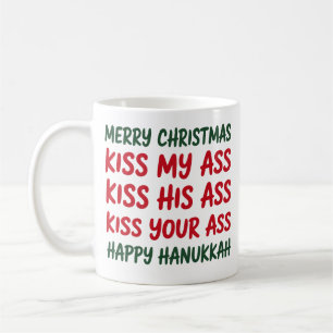 Mug Noël Drôle Joyeux Noël Sarcasique Grossier
