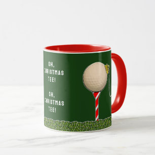 Mug Noël du golf