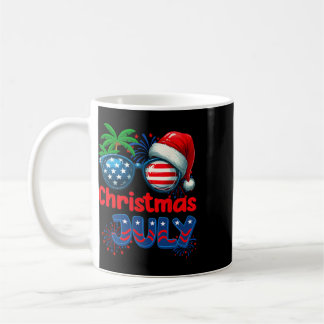 Mug Noël en juillet Été Plage Hawaï Santa Usa Fl