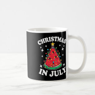 Mug Noël En Juillet Pastèque Noël Arbre Hommes D'Été