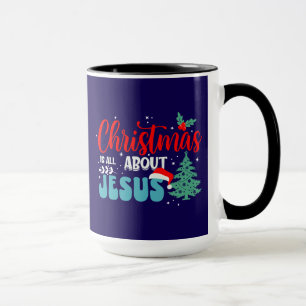 Mug Noël est tout sur Jésus-43687
