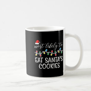 Mug Noël est très susceptible de manger les cookies de