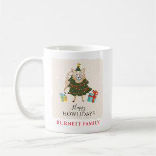 Mug Noël Famille Réunion Chien Howlidays
