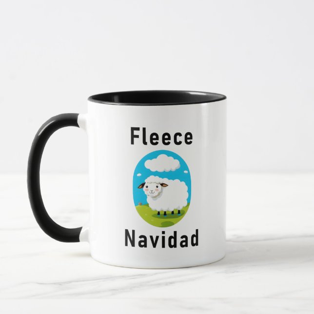 Mug Noël "Fleece Navidad" (Gauche)