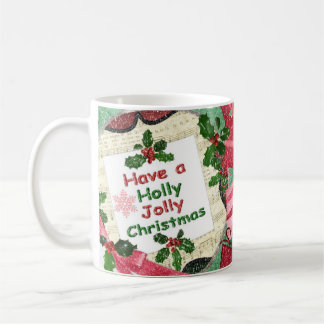 Mug Noël gai de houx