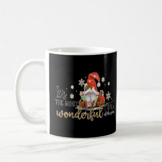 Mug Noël Gnome C'Est Le Moment Le Plus Merveilleux De