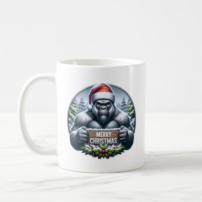 Mug Noël Gorilla (Gauche)