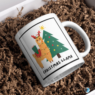 Mug Noël Illustratif Coloré, Mignon et Amusant