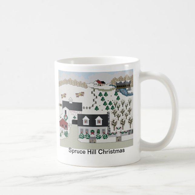 Mug Noël impeccable de colline (Droite)