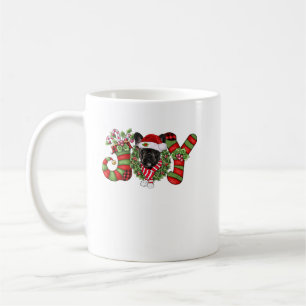Mug Noël Joy Nain Stocking Black French Bulldog