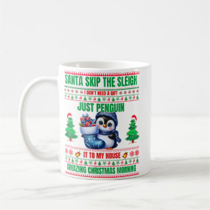 Mug Noël Joyeux Noël Pour Pingouin Cadeau