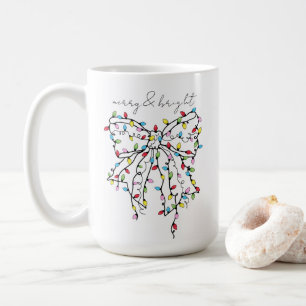 Mug Noël Lumières Coquette Bow