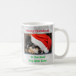 Mug Noël Meilleur chien Maman Jour animal de compagnie