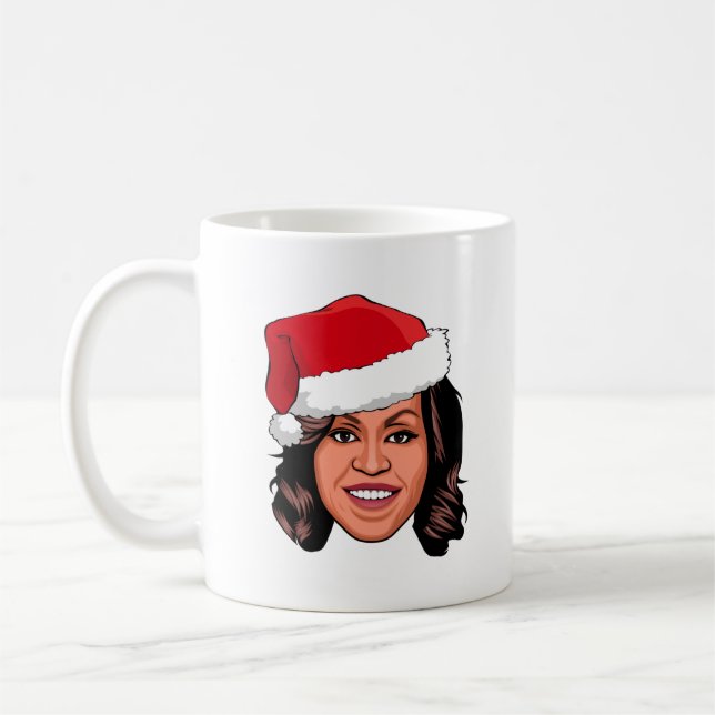 Mug Noël MICHELLE OBAMA (Gauche)