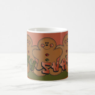 Mug Noël mignon du pain d'épice  