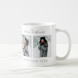 Mug Noël minimaliste moderne 4-Photo