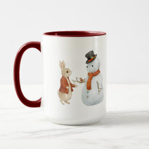 Mug Noël Peter Rabbit Vintage