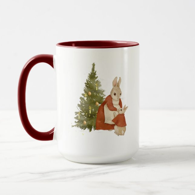 Mug Noël Peter Rabbit Vintage (Gauche)