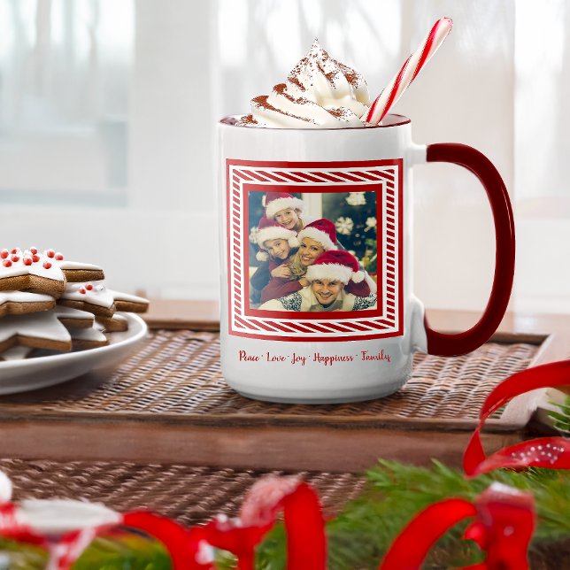 Mug Noël photo personnalisée (Créateur téléchargé)