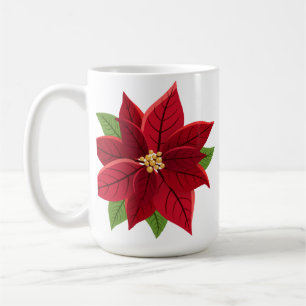 Mug Noël Poinsettia