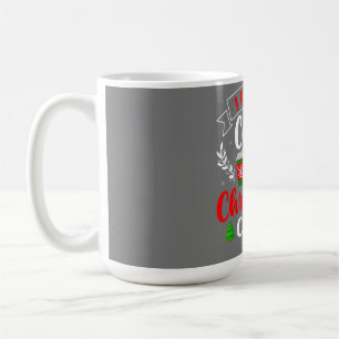 Mug Noël pour Hommes Femmes Je cours sur le café et le